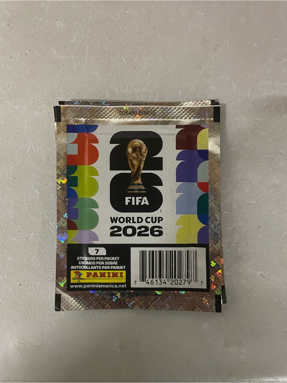3 Panini FIFA World Cup 2026 Sticker Pack - Multicolor